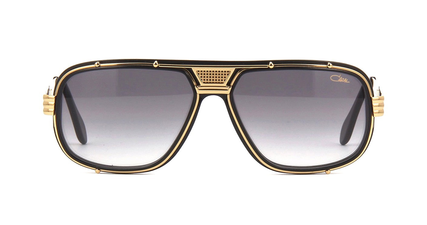 CAZAL LEGENDS 665/3 Black Gold/Grey Sunglasses