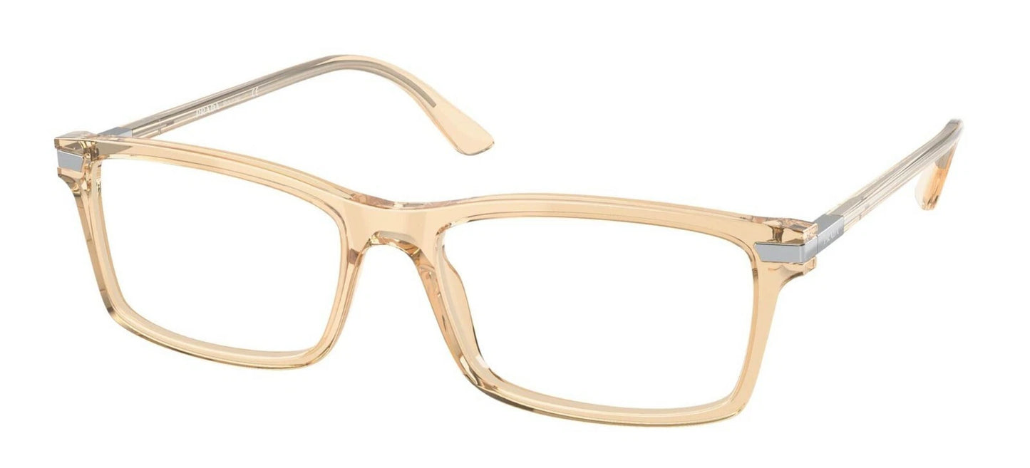 PRADA PR 03YV Transparent Brown (01N-1O1) Eyeglasses