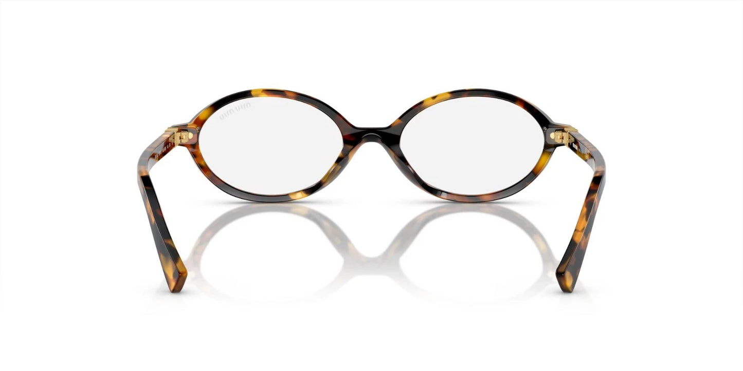 Miu Miu SMU 04ZS Honey Havana/Clear Blue Light Filter (VAU-08N) Sunglasses