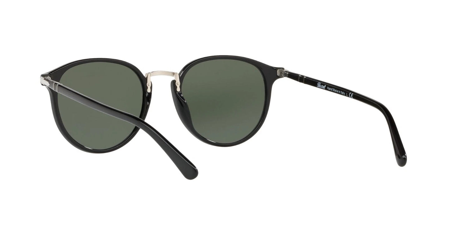 Persol TYPEWRITER EVOLUTION PO 3210S Black/Grey Green (95/31) Sunglasses