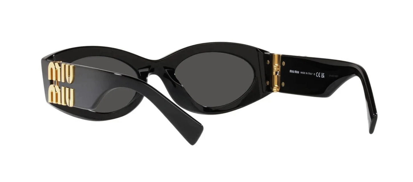 Miu Miu SMU 11WS Black/Dark Grey (1AB-5S0) Sunglasses