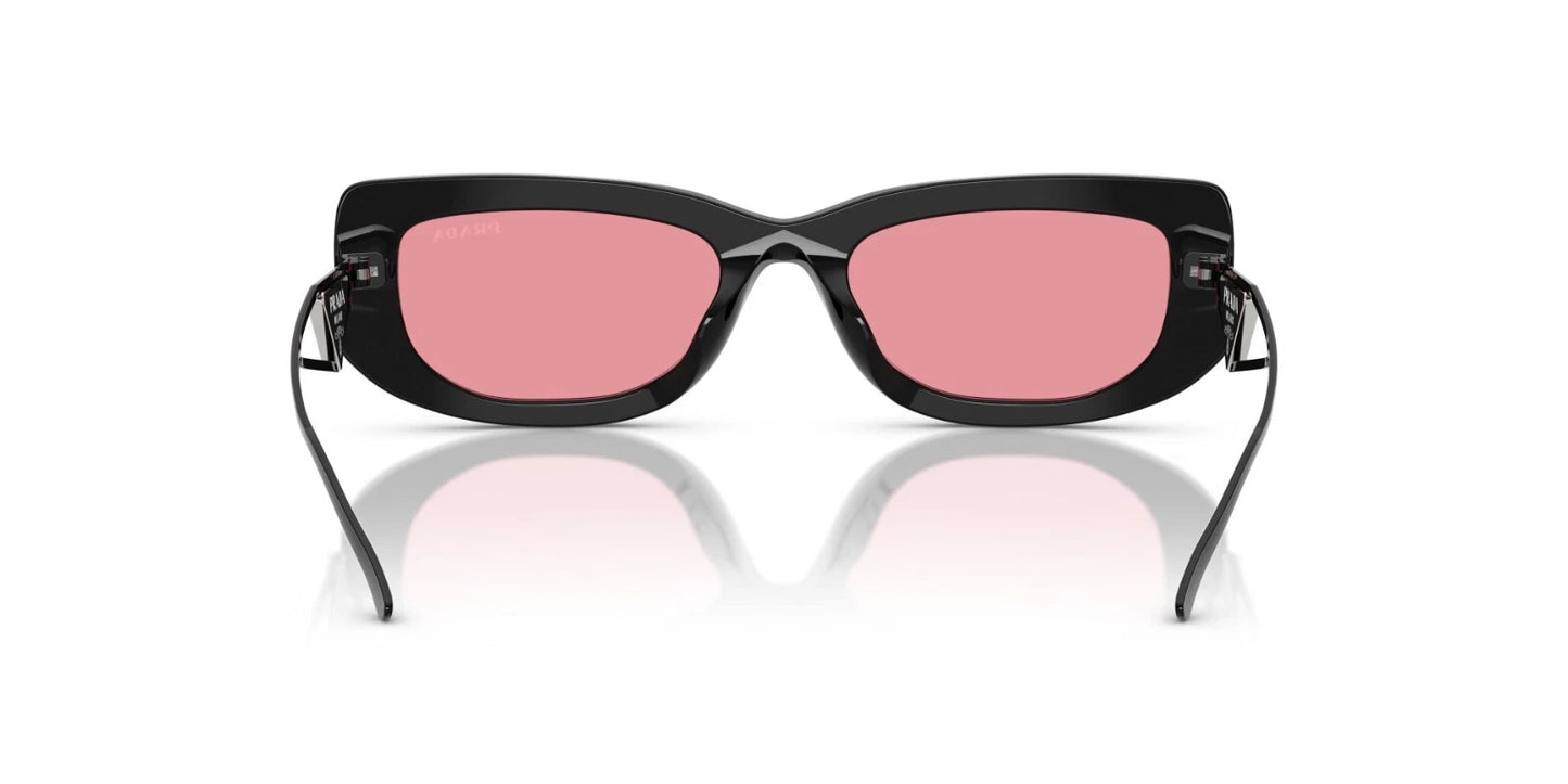Prada PR 14YS Black/Pink (1AB30L) Sunglasses