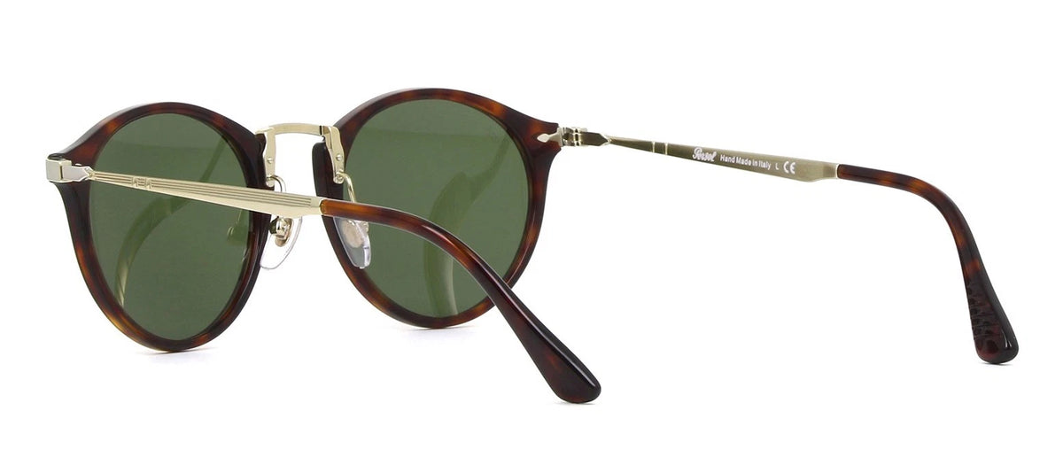 Persol PO 3166S Havana/Crystal Green (24/31) Sunglasses
