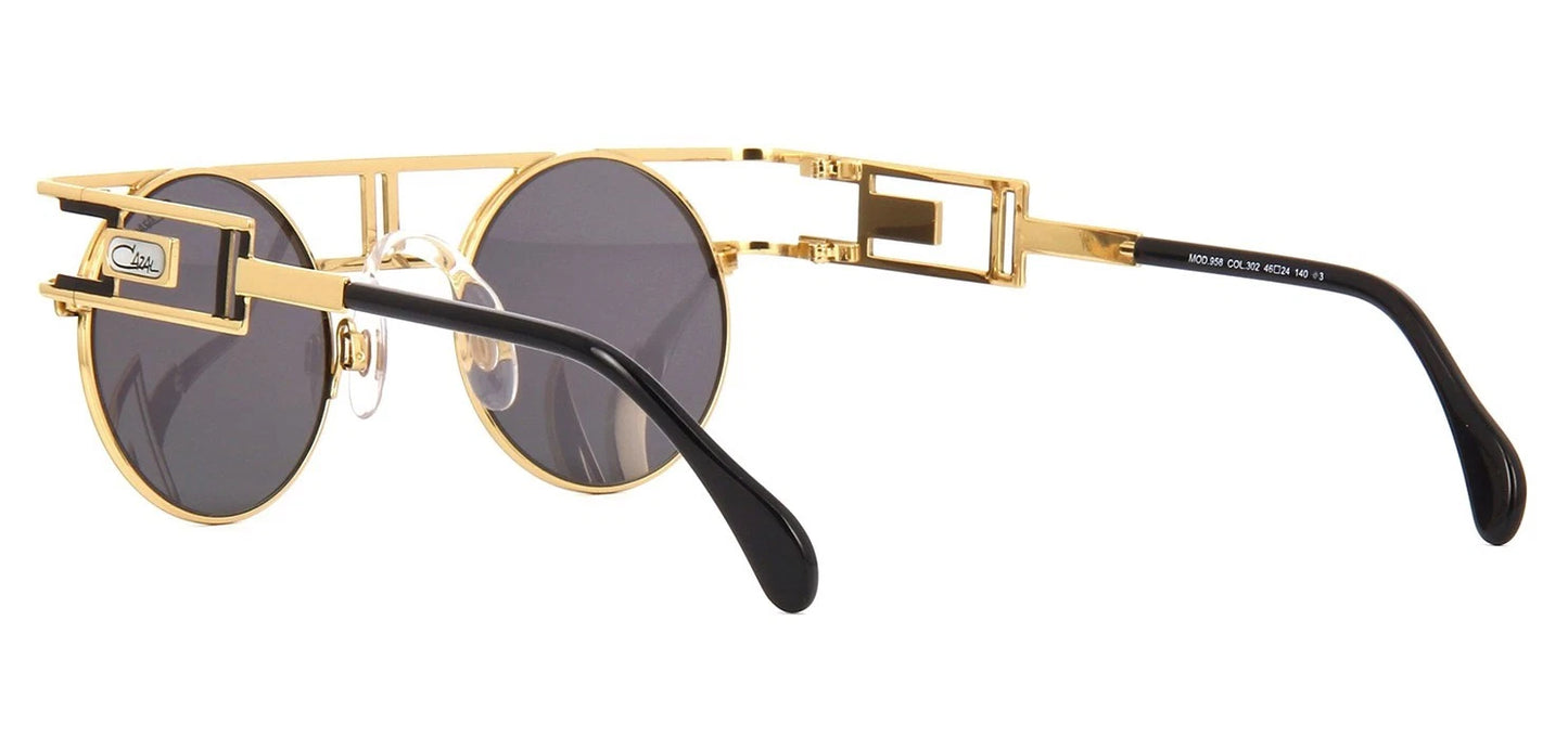 CAZAL LEGENDS 958 Gold Black/Grey (302) Sunglasses