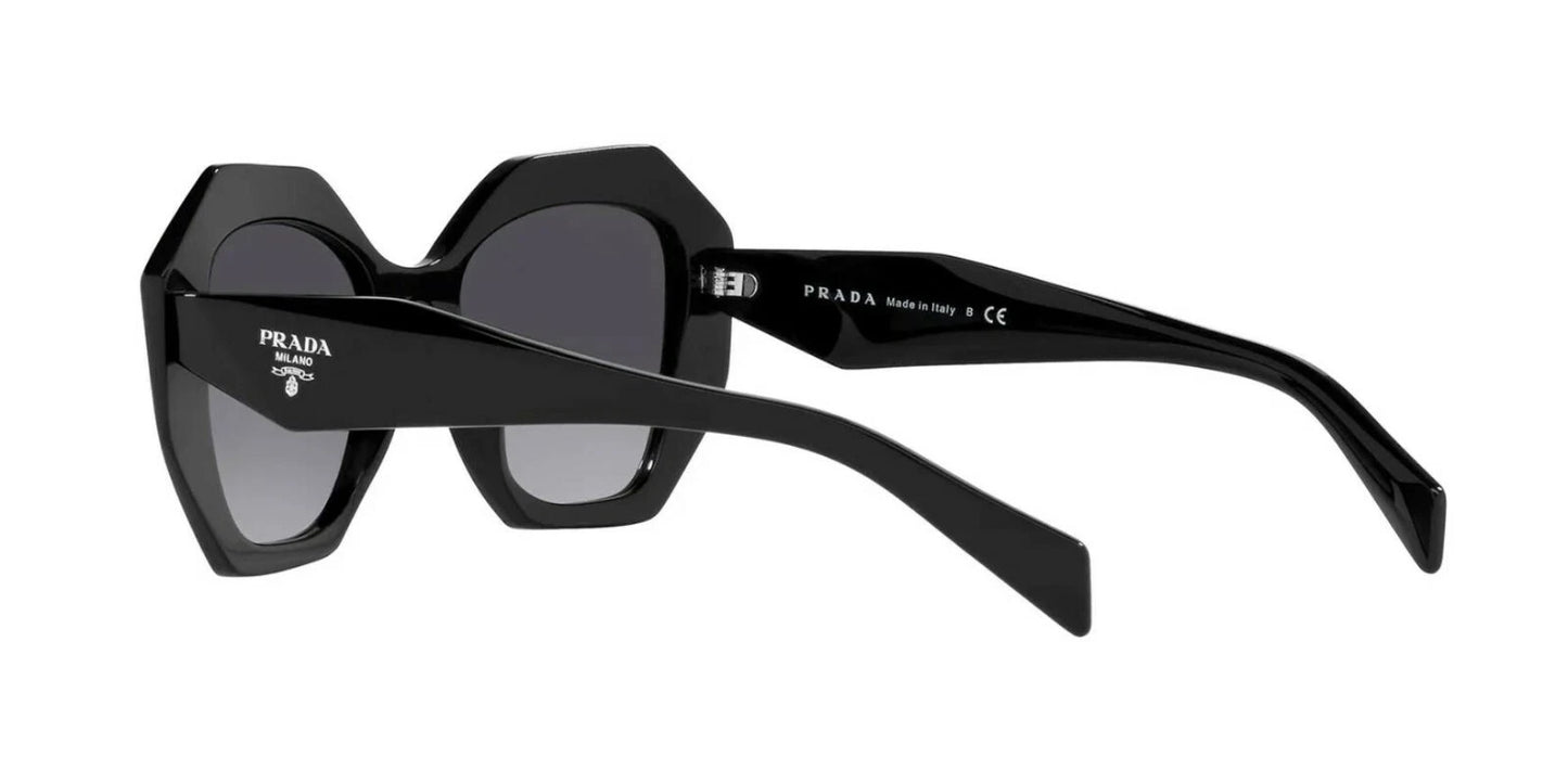 PRADA PR 16WS Black/Grey Shaded (1AB-5D1) Sunglasses