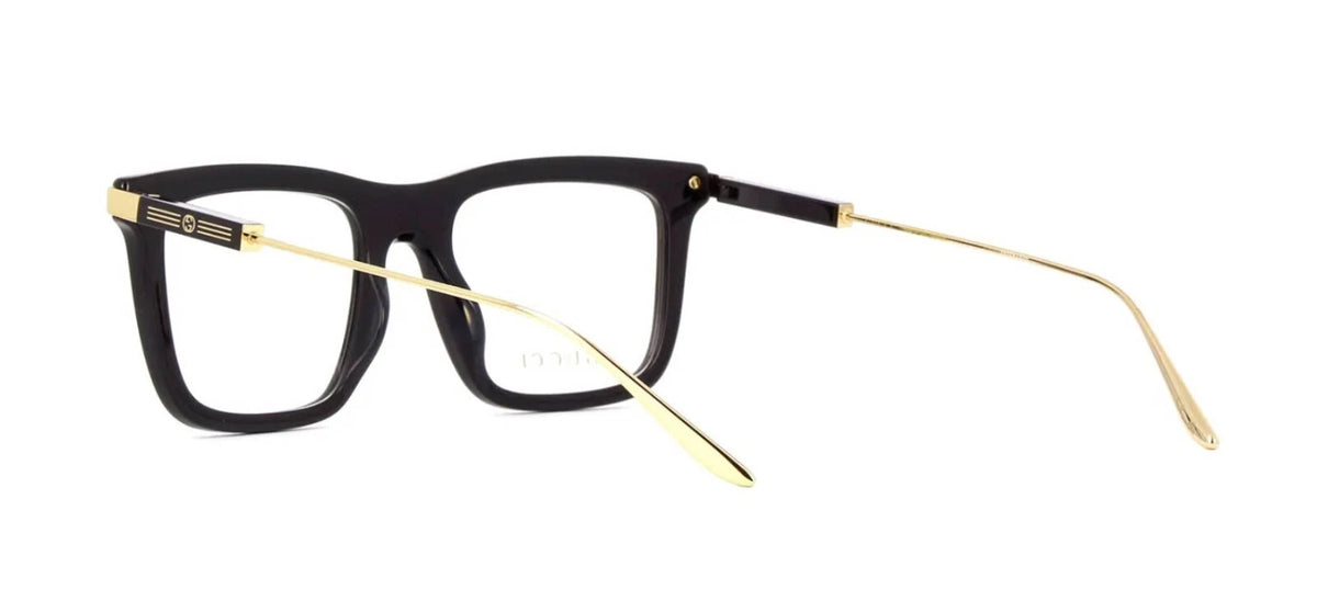 Gucci GG1438O Black And Gold (001) Eyeglasses