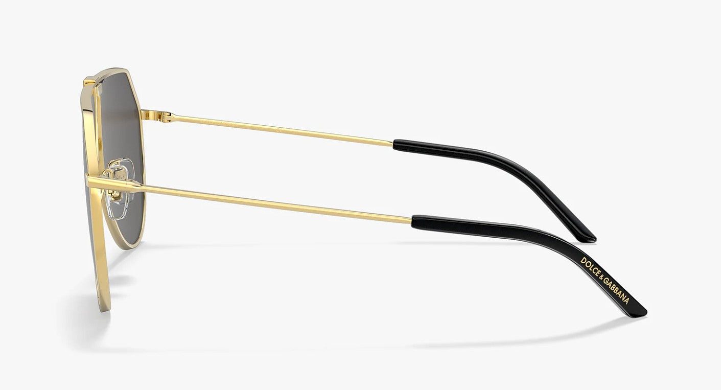 Dolce & Gabbana SLIM DG 2248 Gold/Grey Sunglasses