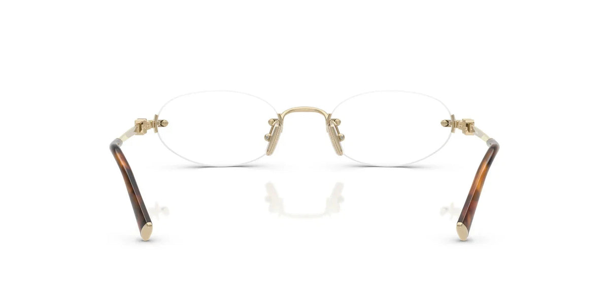 Miu Miu MU 53WV Pale Gold (ZVN1O1) Eyeglasses