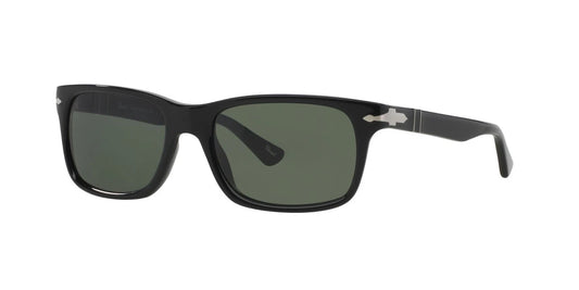 Persol PO 3048S Black/Grey Green (95/31) Sunglasses