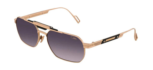 CAZAL 757/3 Black And Gold/Grey Shaded (001) Sunglasses