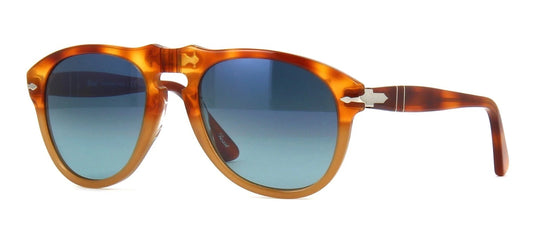 Persol PO 0649 Resina E Sale/Blue Shaded Polarized (1025/S3) Sunglasses