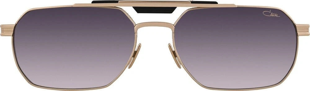 CAZAL 757/3 Black And Gold/Grey Shaded (001) Sunglasses