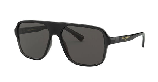 Dolce & Gabbana STEP INJECTION DG 6134 Black/Grey (3257/87) Sunglasses
