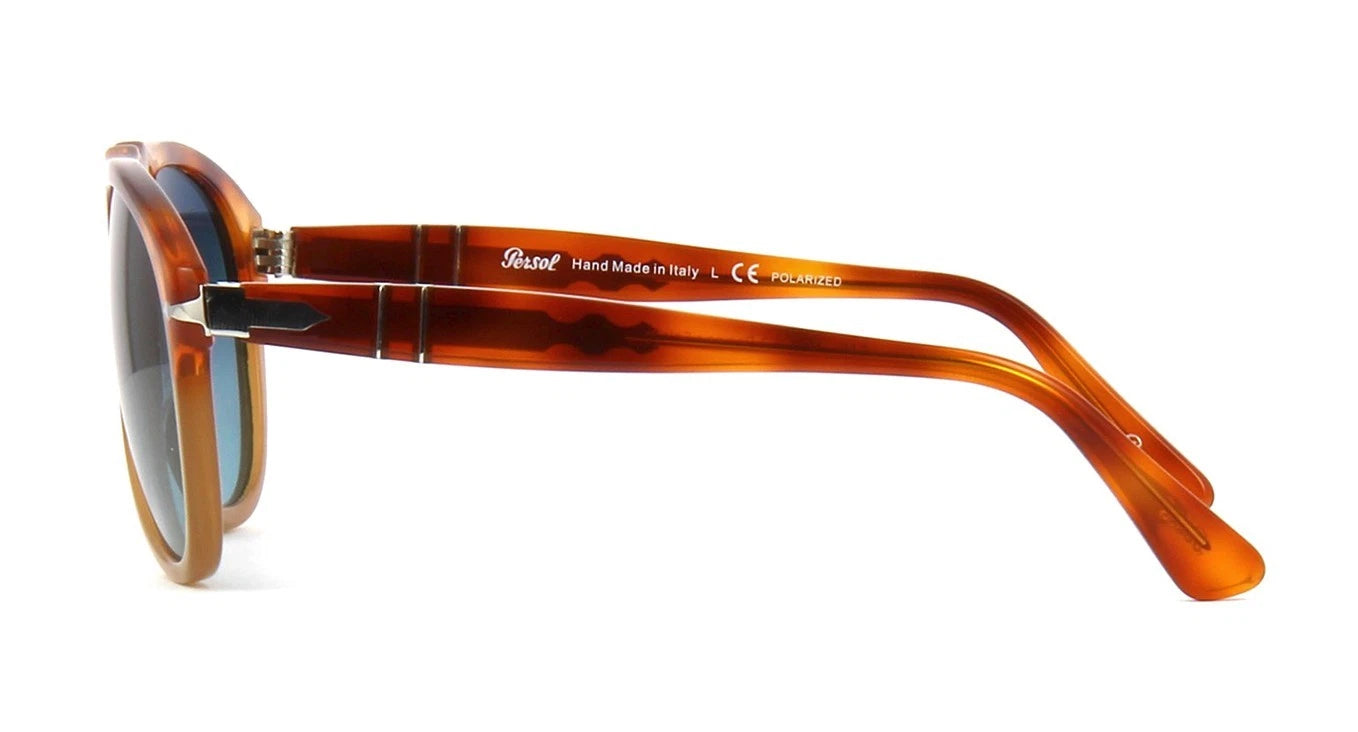 Persol PO 0649 Resina E Sale/Blue Shaded Polarized (1025/S3) Sunglasses