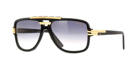 CAZAL 8037 Black Gold/Grey Shaded (001) Sunglasses