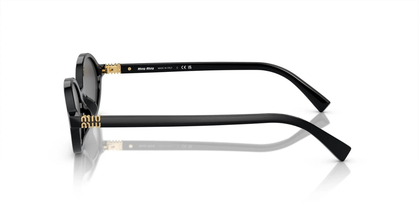 Miu Miu SMU 04ZS Black/Dark Grey (1AB-5S0) Sunglasses