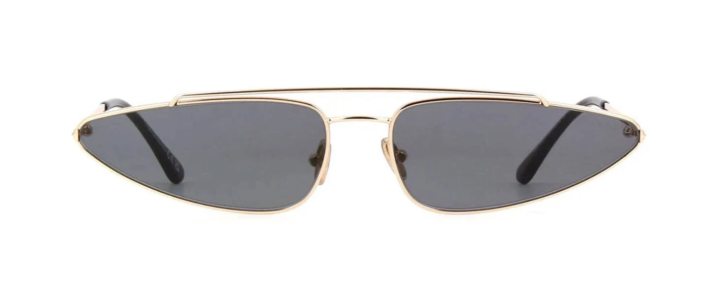 Tom Ford CAM FT 0979 Shiny Rose Gold/Grey (28A) Sunglasses