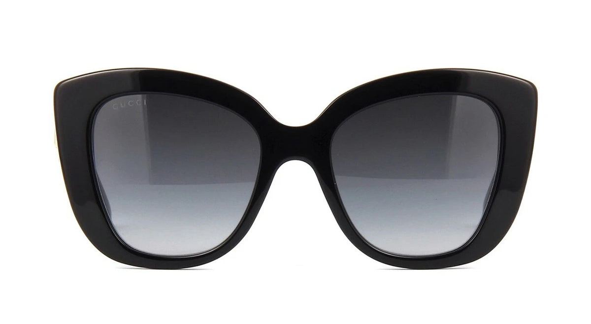 Gucci GG0327S Black/Grey Shaded (001) Sunglasses