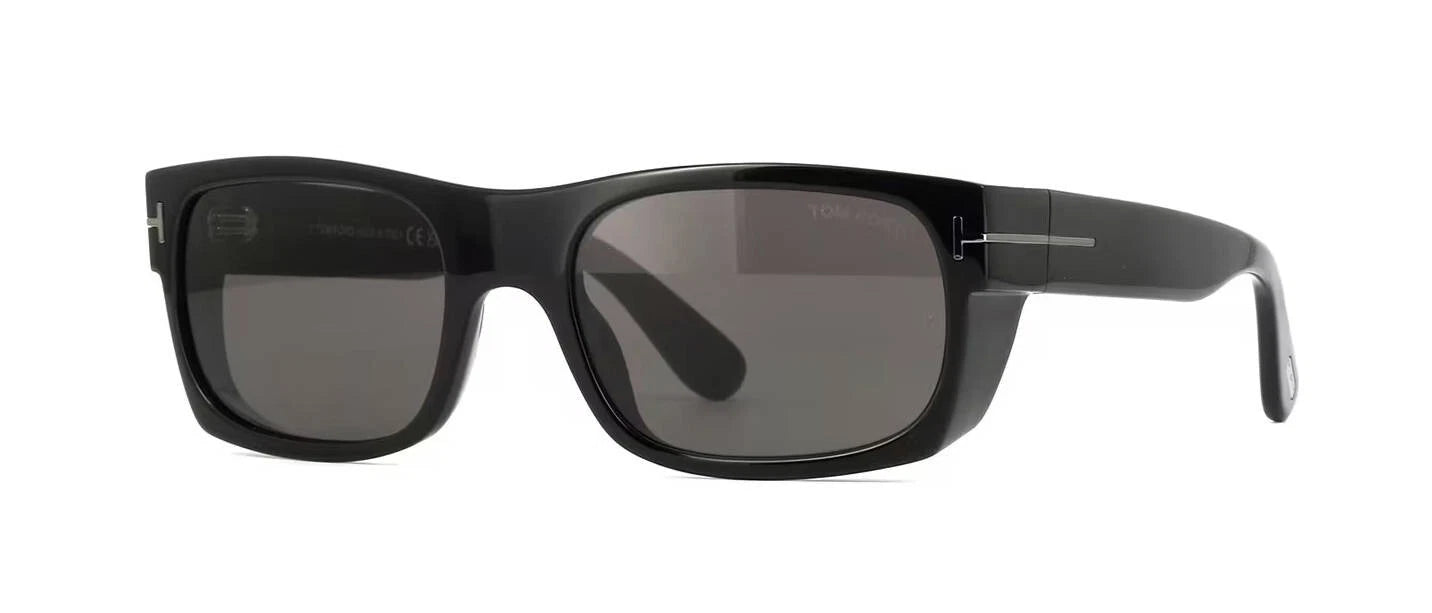 Tom Ford JUAN FT1181-N Shiny Black/Grey (01A) Sunglasses