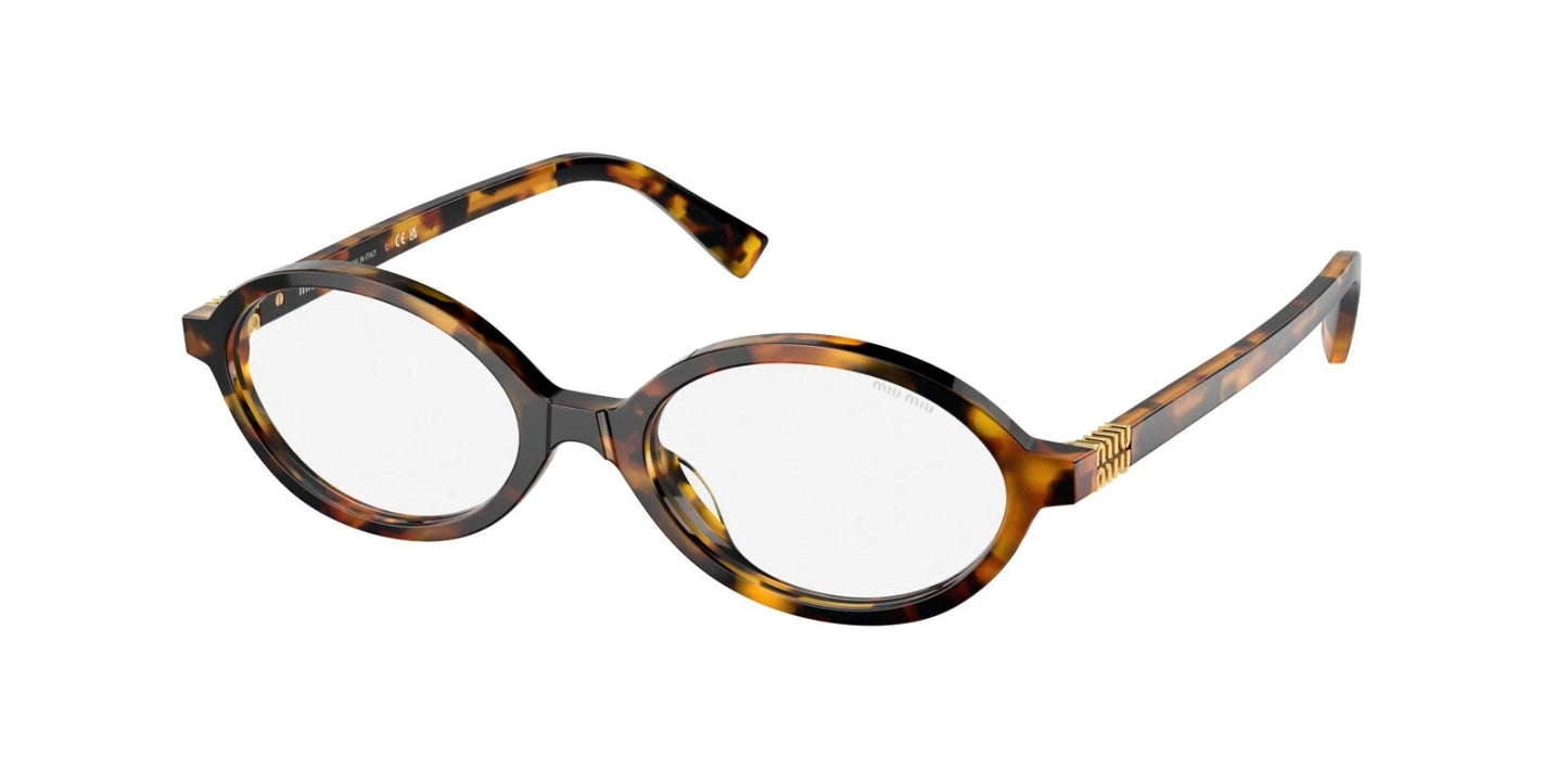Miu Miu SMU 04ZS Honey Havana/Clear Blue Light Filter (VAU-08N) Sunglasses