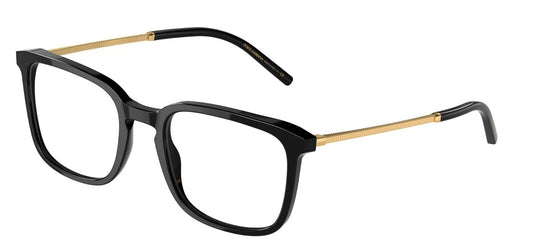 Dolce & Gabbana DG 3349 Black Gold (501) Eyeglasses