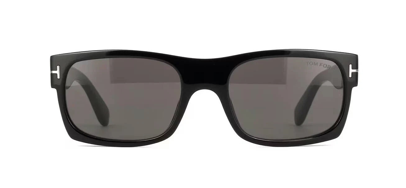 Tom Ford JUAN FT1181-N Shiny Black/Grey (01A) Sunglasses