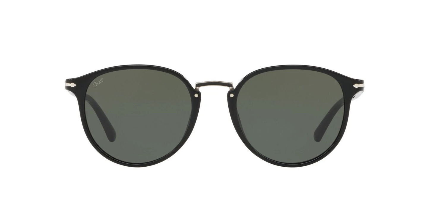 Persol TYPEWRITER EVOLUTION PO 3210S Black/Grey Green (95/31) Sunglasses