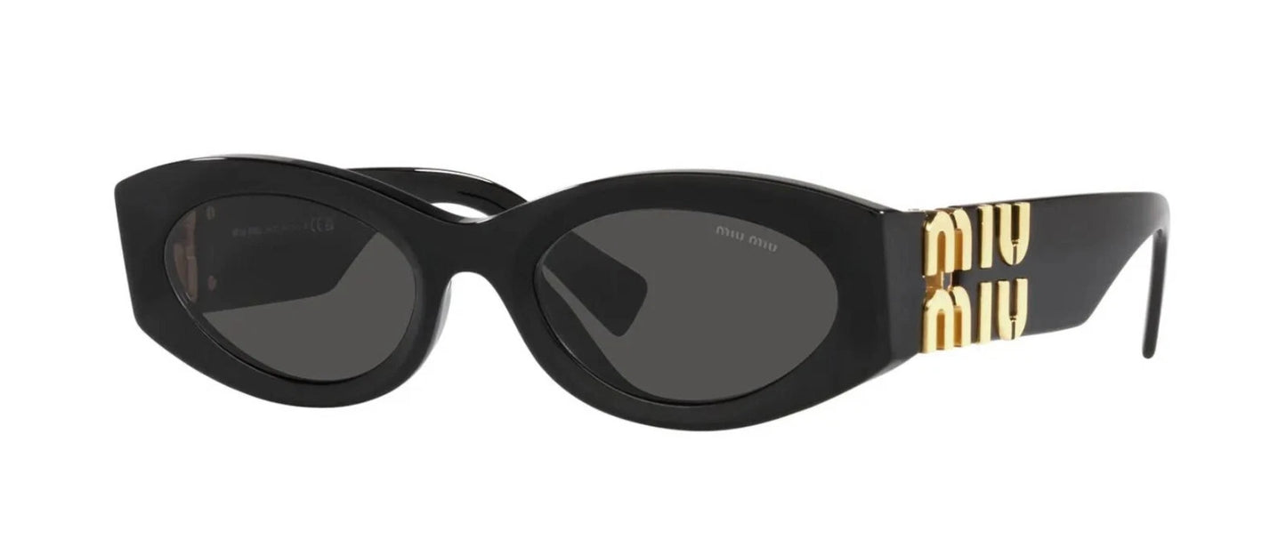 Miu Miu SMU 11WS Black/Dark Grey (1AB-5S0) Sunglasses