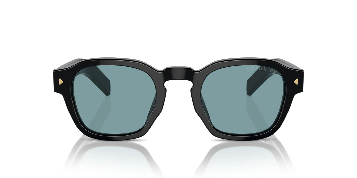 Prada PR A16S Black/Green Blue Polarized (16K04D) 49mm Sunglasses
