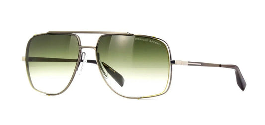 Dita MIDNIGHT SPECIAL Antique Silver/Green Shaded (DRX-2010-A) Sunglasses