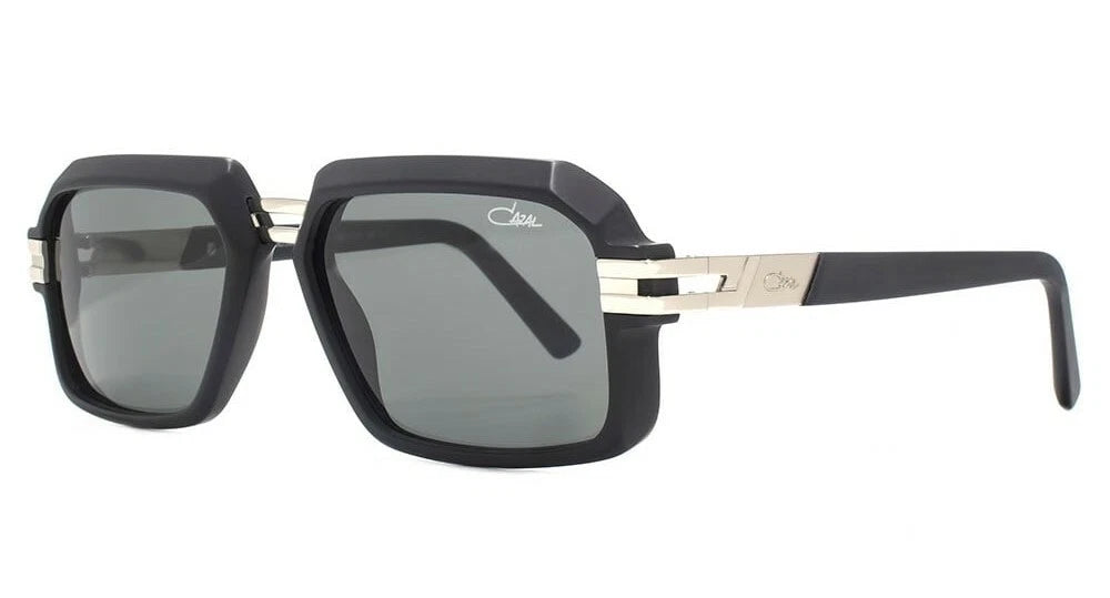 CAZAL 6004/3 Matte Black Silver/Grey (002) Sunglasses
