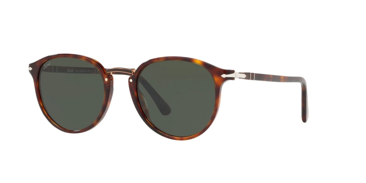Persol TYPEWRITER EVOLUTION PO 3210S Havana/Green (24/31) Sunglasses