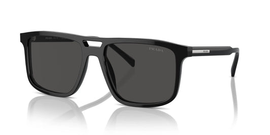 Prada PR A22S Black/Dark Grey (16K08Z) 58mm Sunglasses