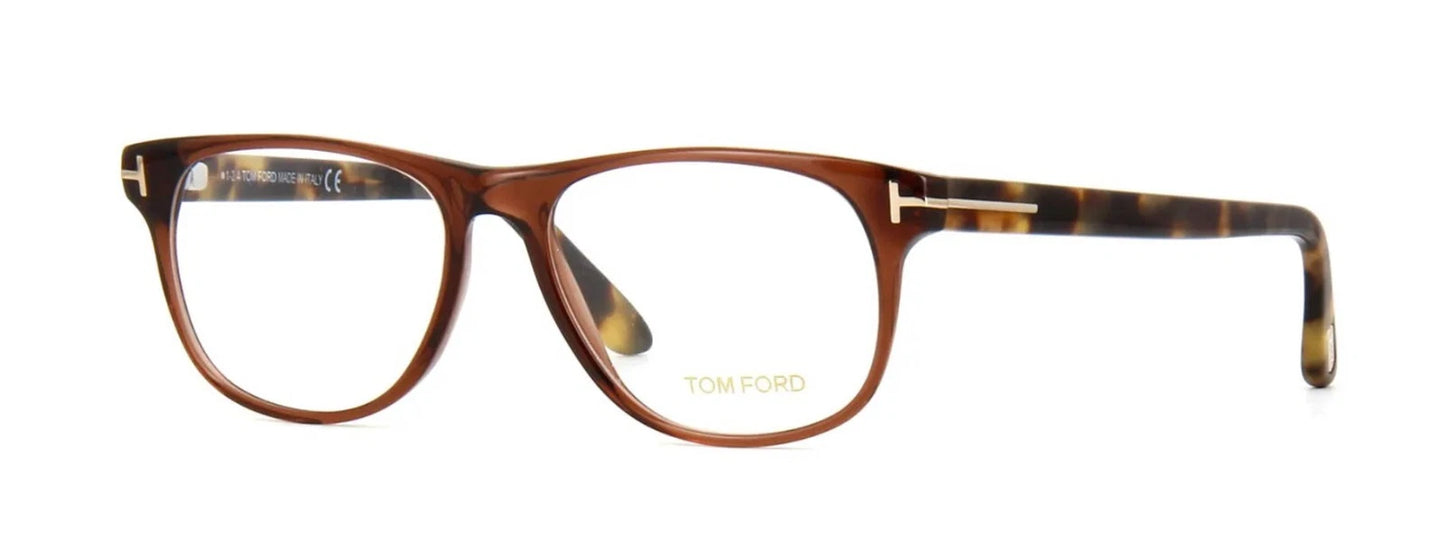 Tom Ford FT 5362 Transparent Brown And Havana (048) Eyeglasses