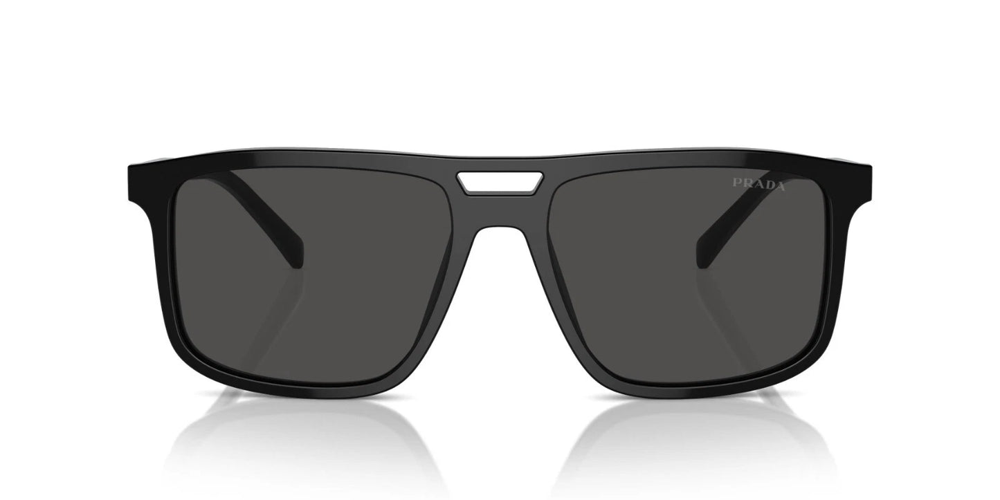 Prada PR A22S Black/Dark Grey (16K08Z) 58mm Sunglasses