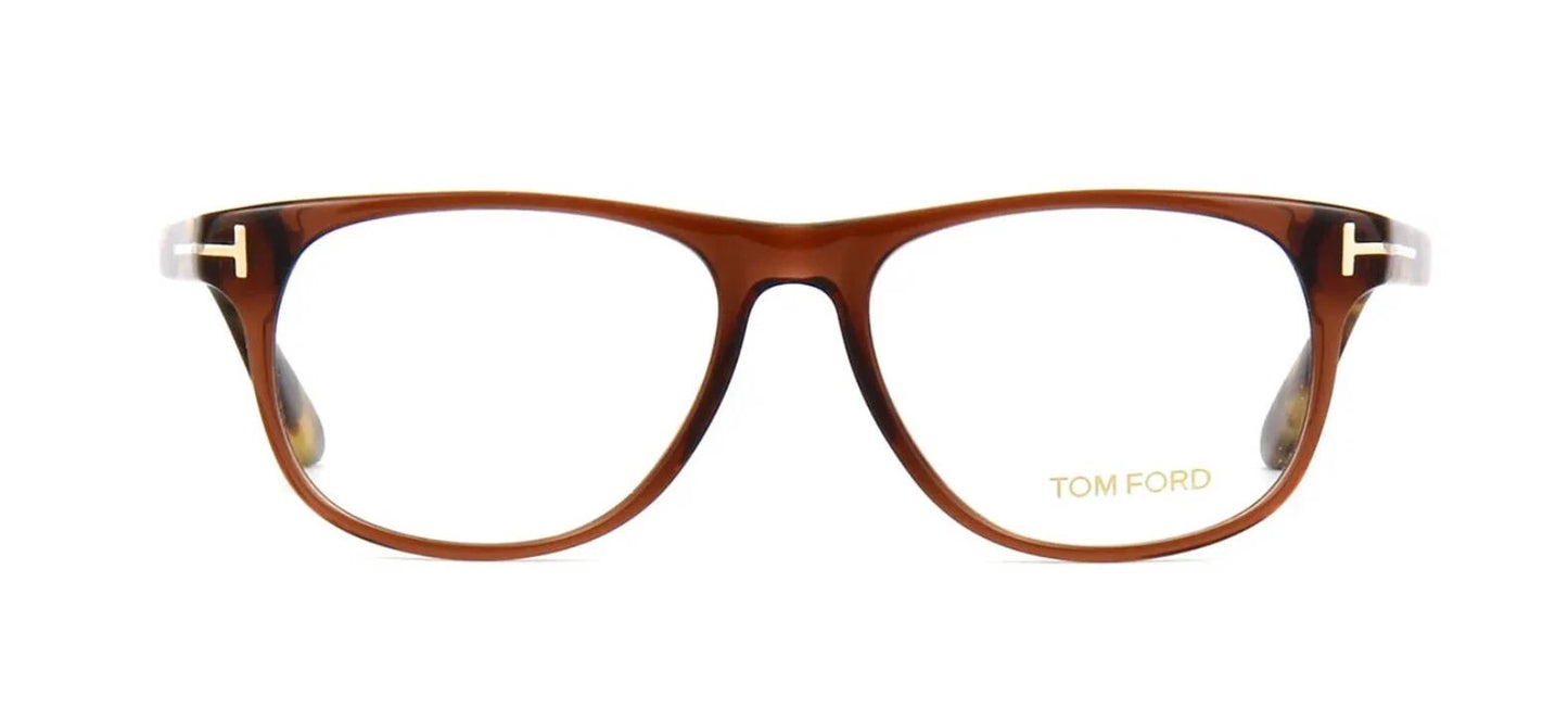 Tom Ford FT 5362 Transparent Brown And Havana (048) Eyeglasses
