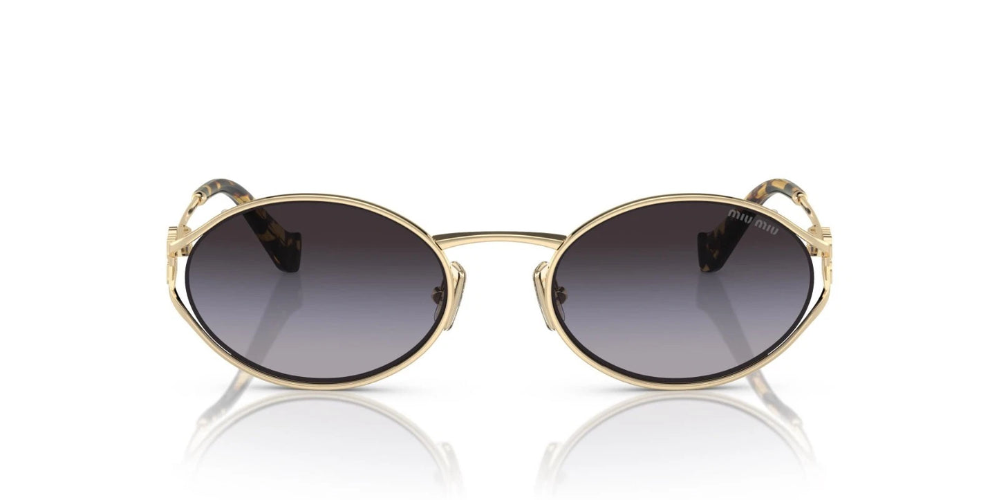 Miu Miu SMU 52YS Pale Gold/Grey Shaded (ZVN-5D1) Sunglasses