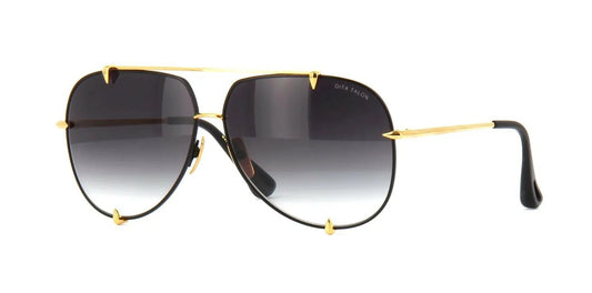 Dita TALON Black 18K Gold/Grey To Clear Gradient (A-BLK-GLD) Sunglasses