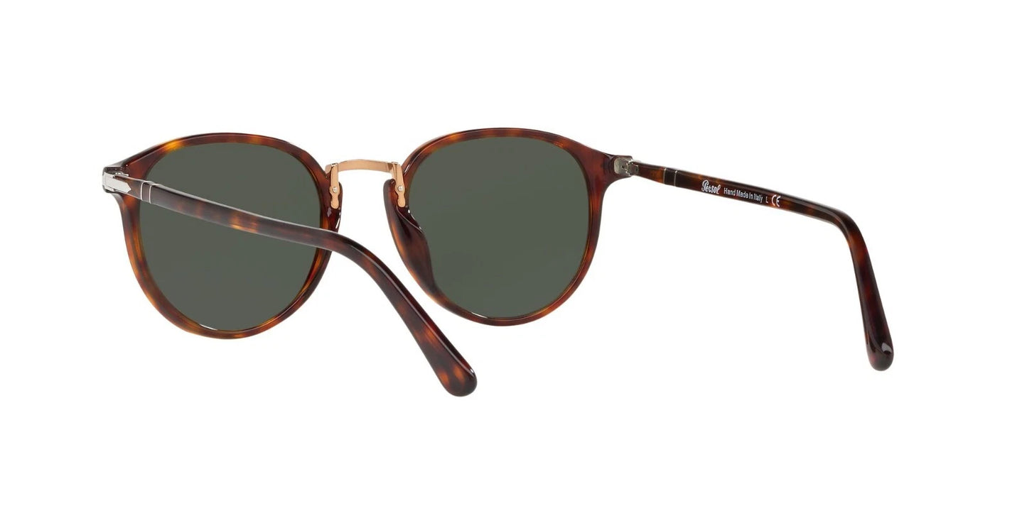 Persol TYPEWRITER EVOLUTION PO 3210S Havana/Green (24/31) Sunglasses