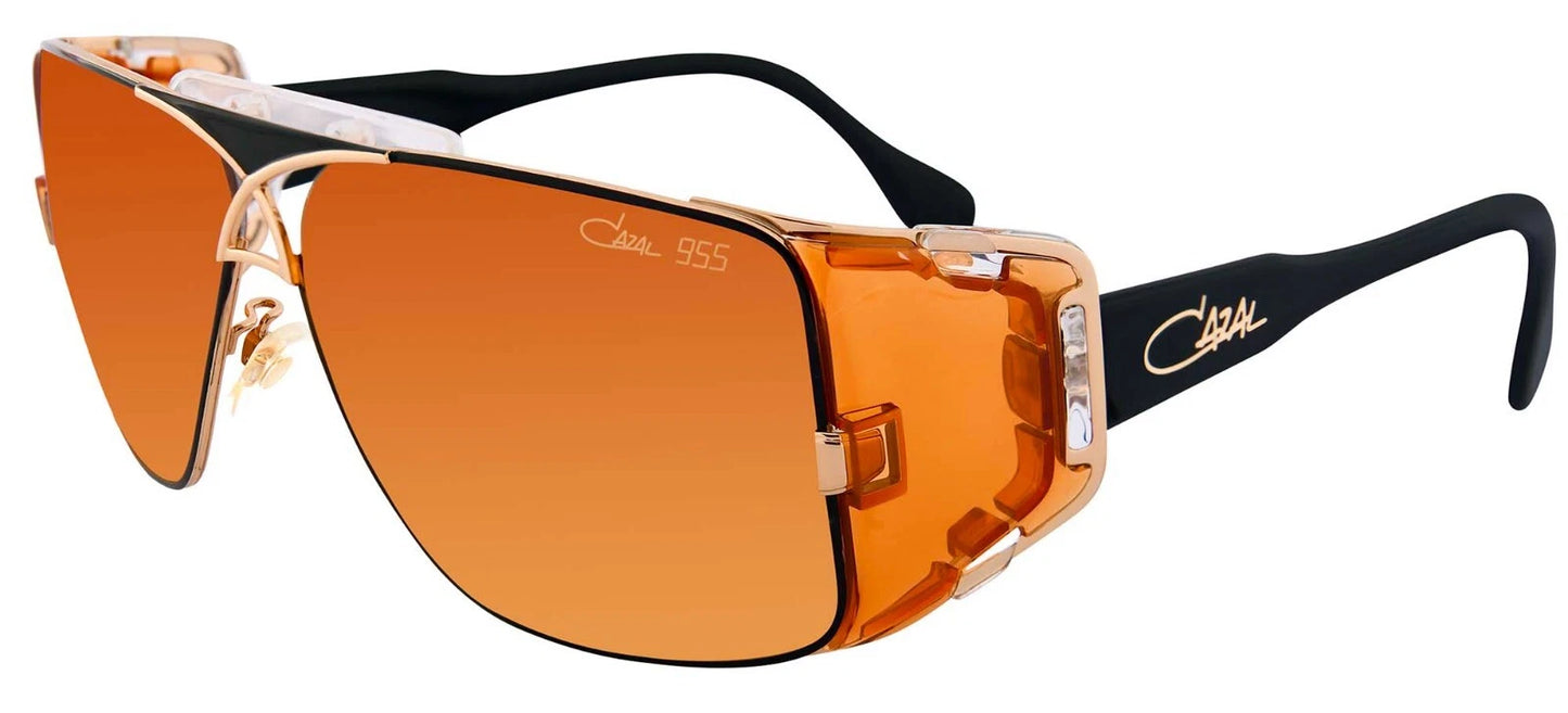 CAZAL LEGENDS 955 Black And Orange/Orange (012) Sunglasses