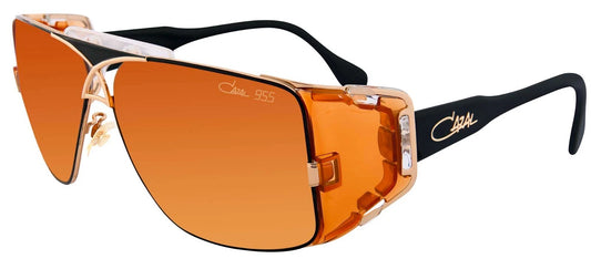 CAZAL LEGENDS 955 Black And Orange/Orange (012) Sunglasses
