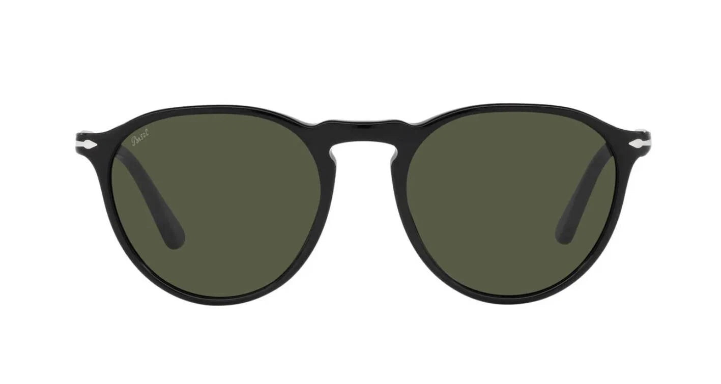 Persol PO 3286S Black/Green (95/31) Sunglasses