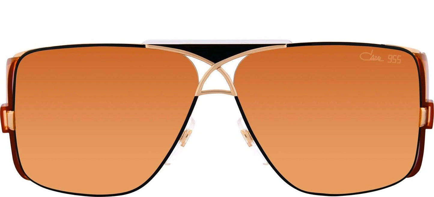 CAZAL LEGENDS 955 Black And Orange/Orange (012) Sunglasses