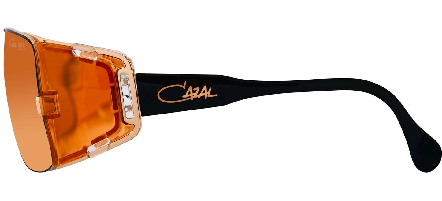 CAZAL LEGENDS 955 Black And Orange/Orange (012) Sunglasses
