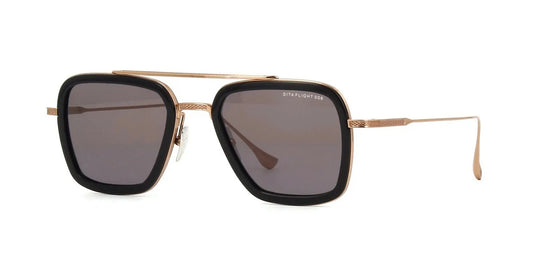 Dita FLIGHT.006 Matte Grey 12K Black Rose Gold/Dark Grey (E-BLK-RGD) Sunglasses