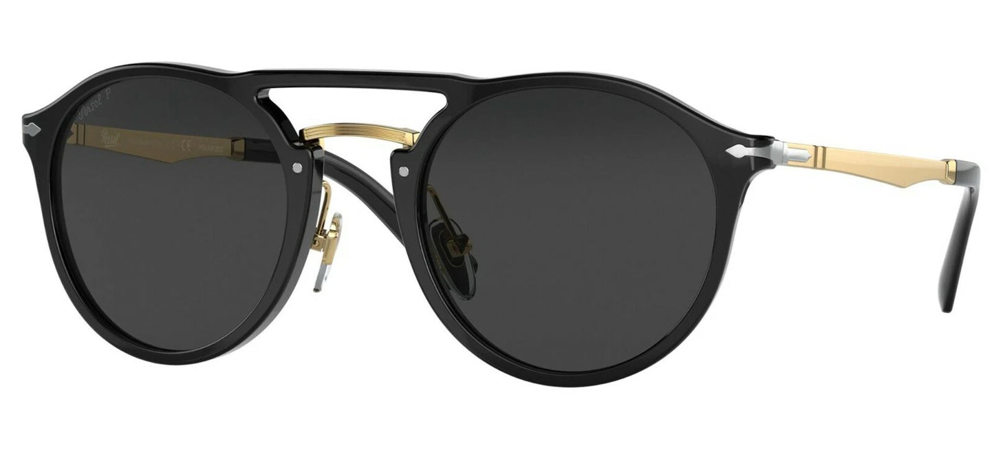 Persol PO 3264S Black/Grey Polarized (95/48) Sunglasses