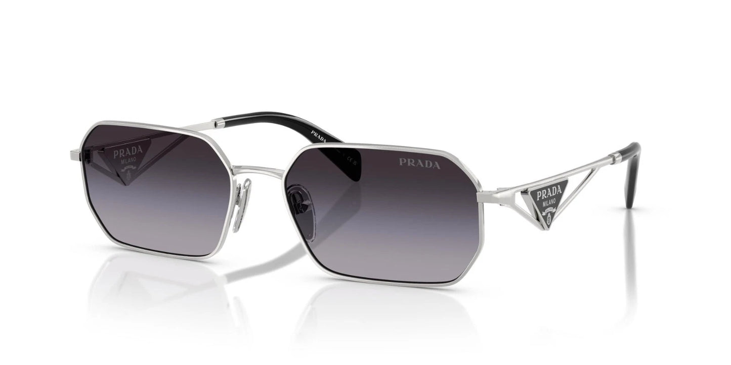 Prada PR A51S Silver/Grey Gradient (1BC90A) Sunglasses