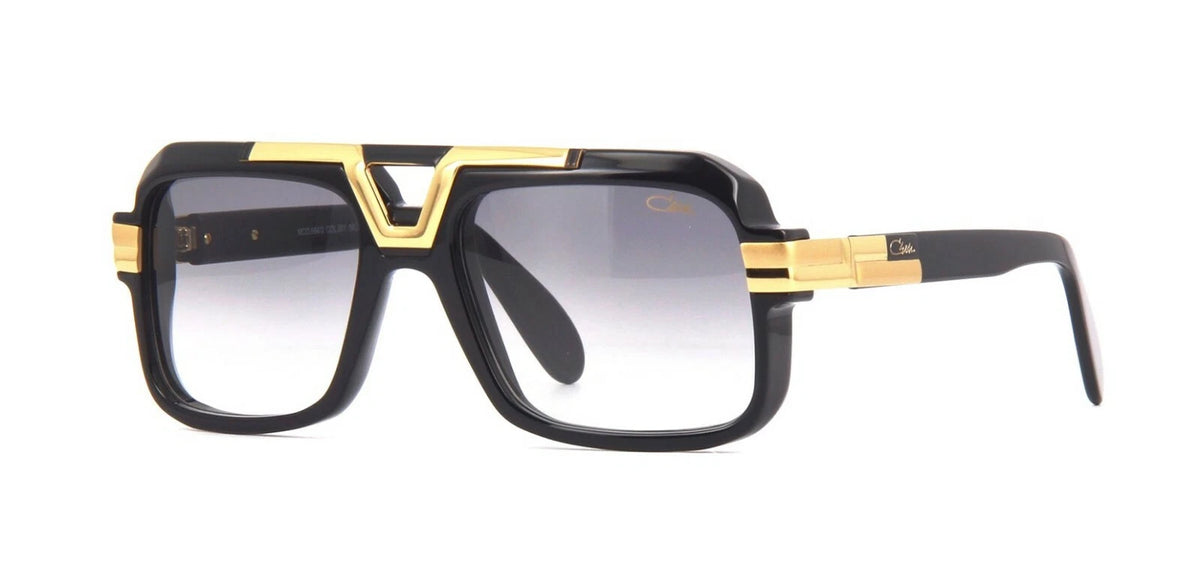 CAZAL LEGENDS 664/3 Black 18K Gold/Grey Gradient (001) Sunglasses