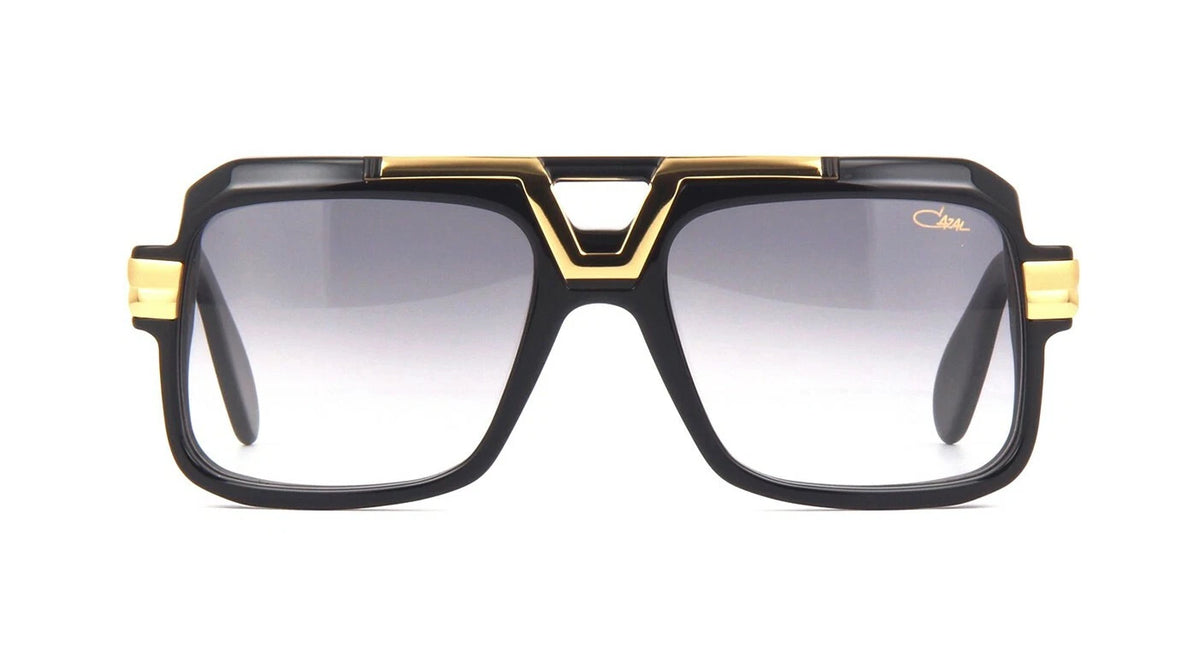 CAZAL LEGENDS 664/3 Black 18K Gold/Grey Gradient (001) Sunglasses