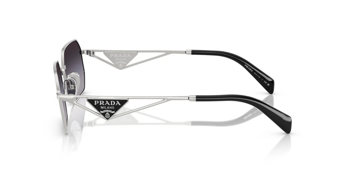 Prada PR A51S Silver/Grey Gradient (1BC90A) Sunglasses